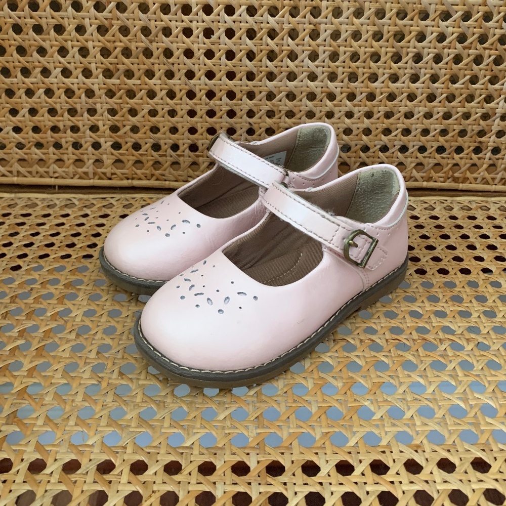 Toddler Girls Life Stride Mara Pink Leather Mary Jane Maryjanes 8.5